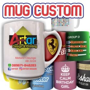 Cetak MUG Custom